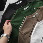 Men’s Minimalist “ON” Graphic T-Shirt – Premium Cotton Casual Summer Tee