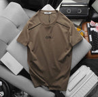 Men’s Minimalist “ON” Graphic T-Shirt – Premium Cotton Casual Summer Tee