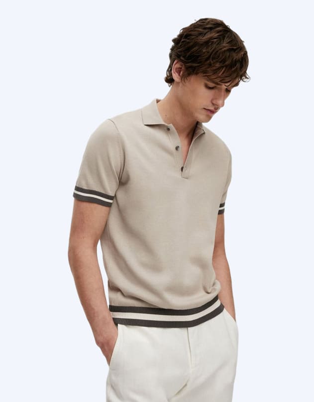 Classic Fit Half Sleeves Polo T-Shirt for Men
