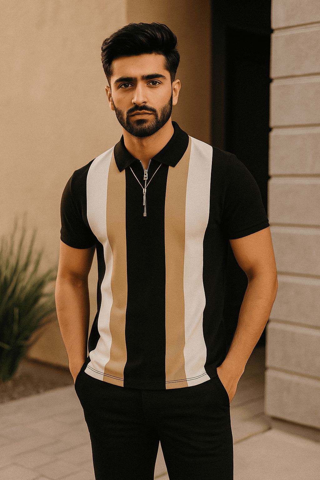 Mens premium double decker polo shirt - Premium Polo T-Shirt from The Divine Shop - Just Rs.1999! Shop now at The Divine Shop