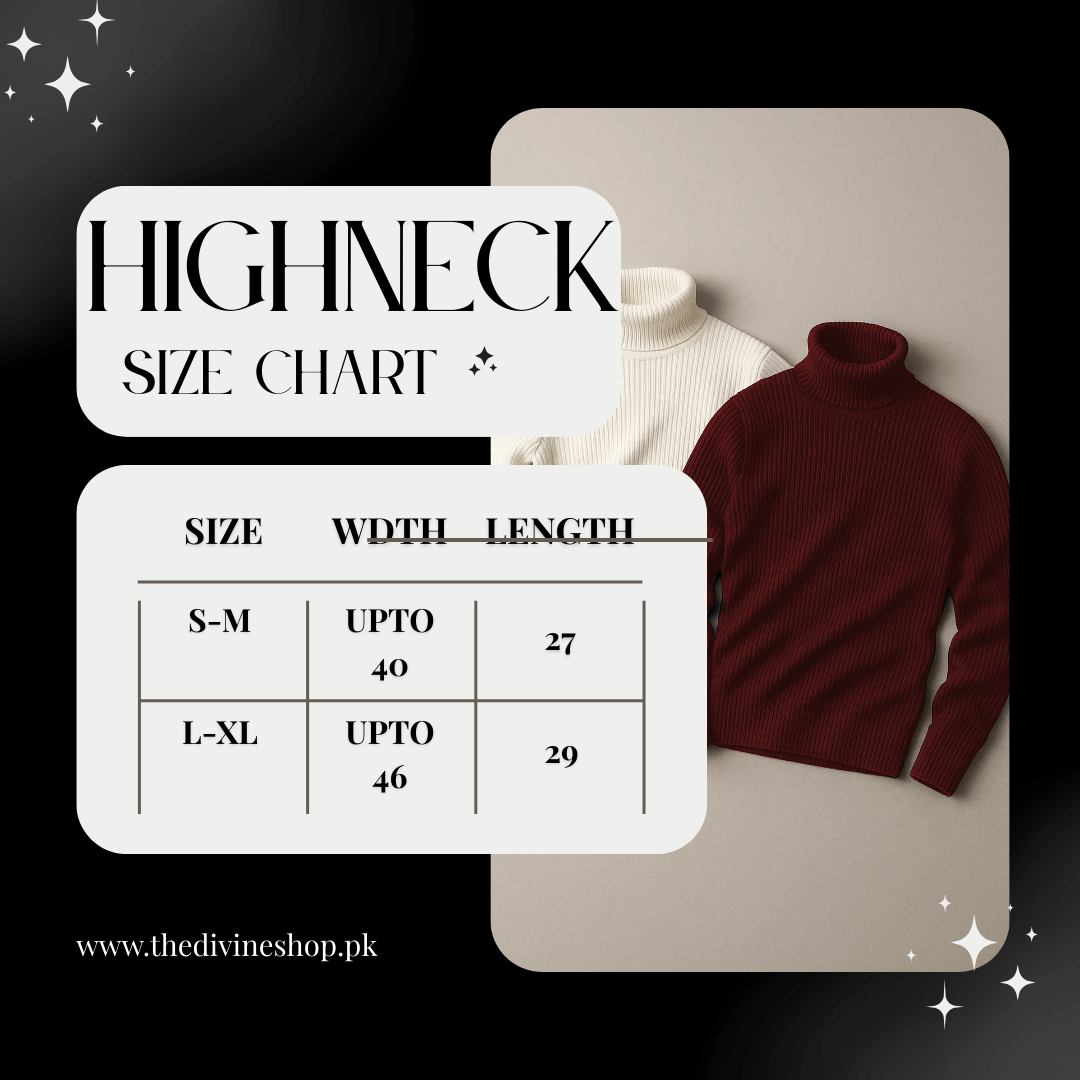 OverSize Bundles Of 5 Basic High Neck - Premium High Neck from My Store - Just Rs.5999! Shop now at The Divine Shop