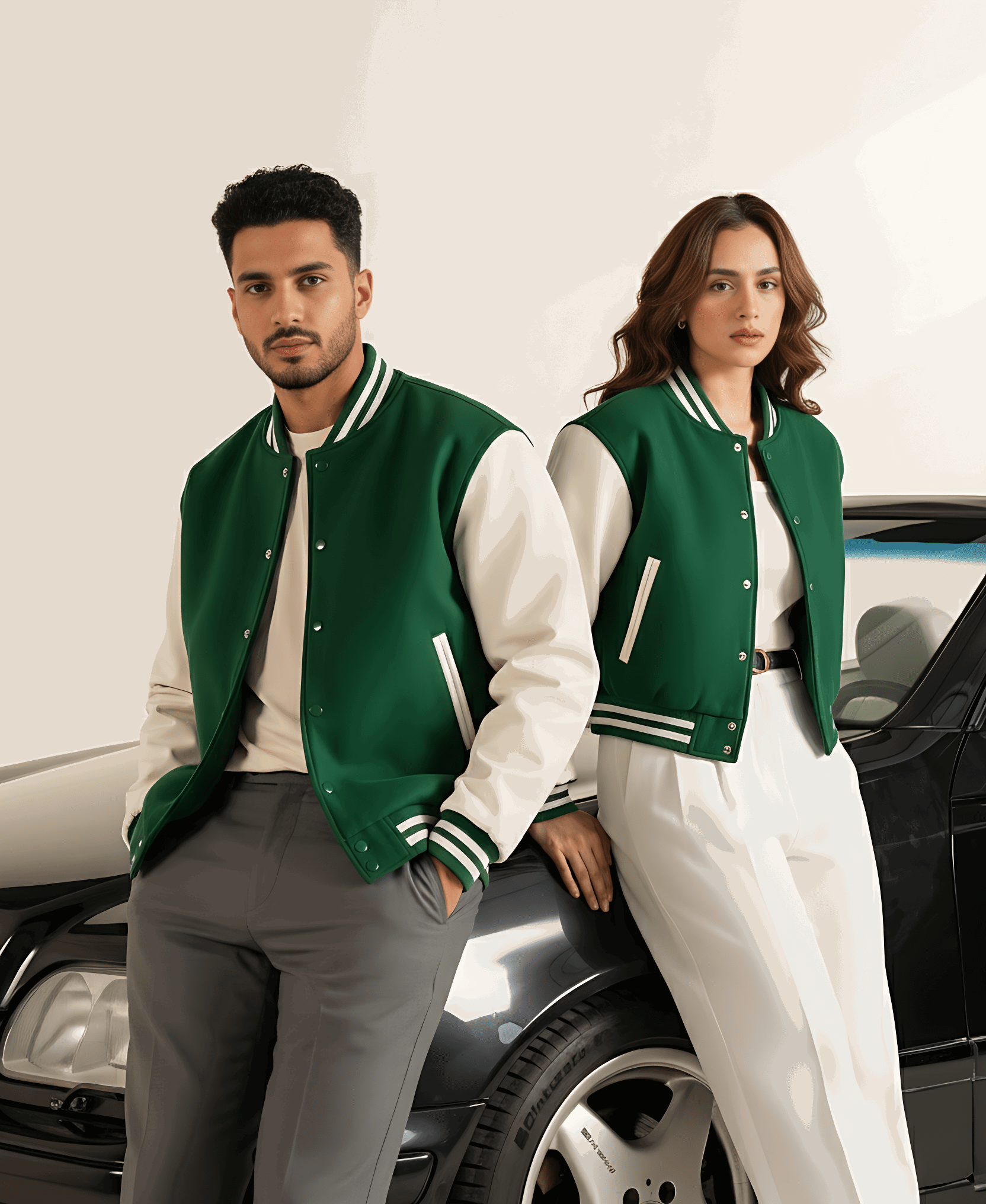 Stay Stylish and Comfortable with a Varsity Baseball Jacket - Premium Baseball Jacket from The Divine Shop - Just Rs.2299! Shop now at The Divine Shop