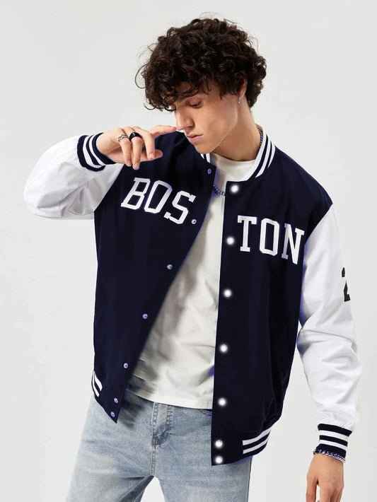 Surprise Box Varsity Baseball Jacket – Stylish & Functional by The Divine Shop - Premium Baseball Jacket from The Divine Shop - Just Rs.1999! Shop now at The Divine Shop