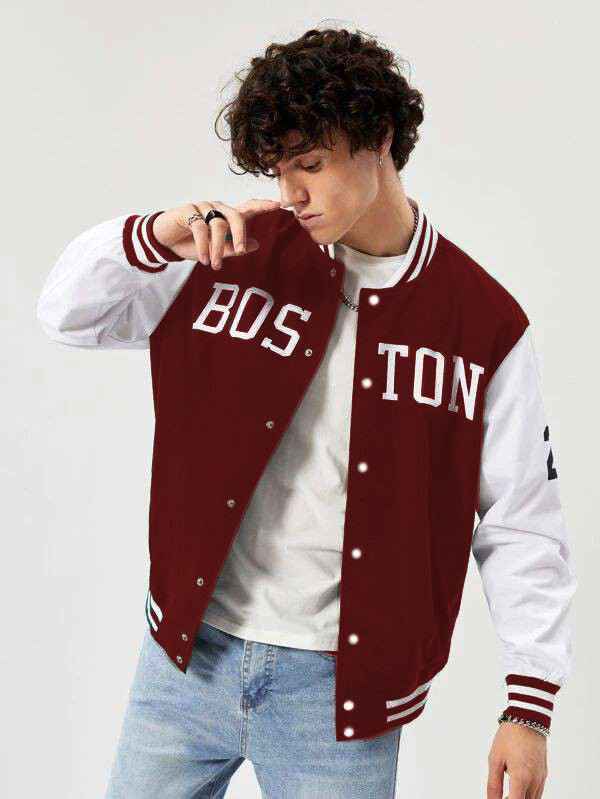 Surprise Box Varsity Baseball Jacket – Stylish & Functional by The Divine Shop - Premium Baseball Jacket from The Divine Shop - Just Rs.1999! Shop now at The Divine Shop